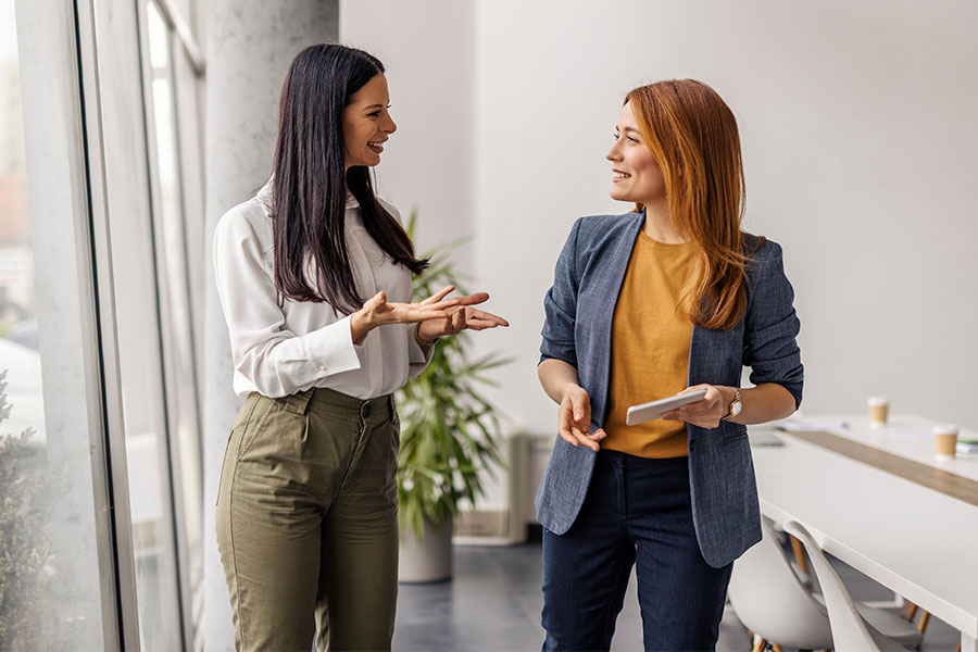 Gletzeit im Unternehmen