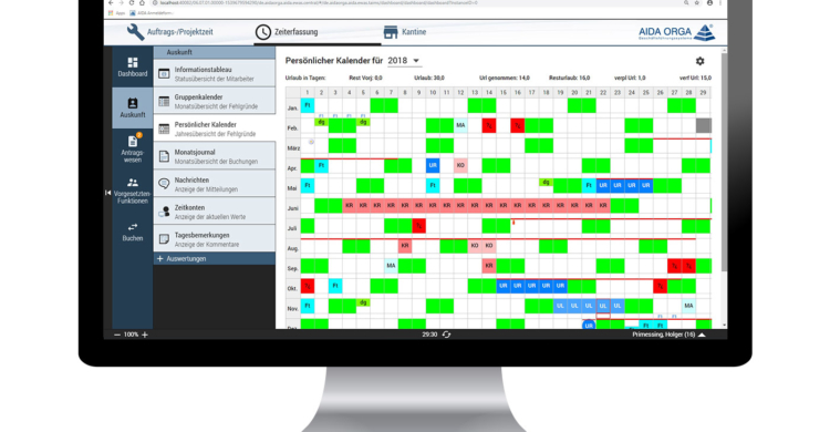 Web Kalender HR